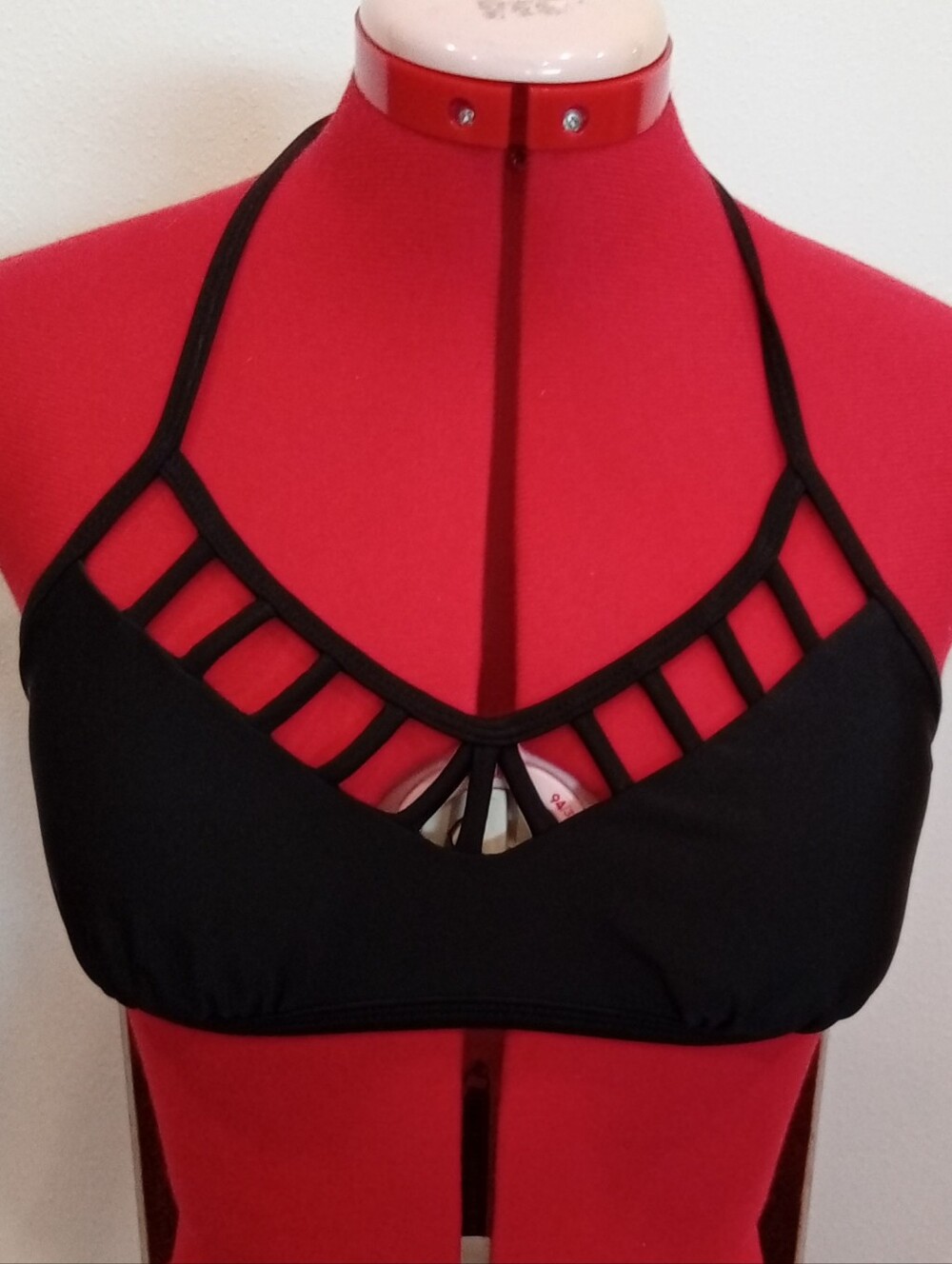 Xhilaration Black Bikini Halter Small